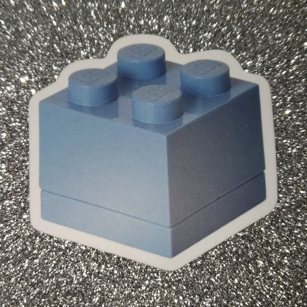 TOY WATERPOOF Sticker ART Lego - Picture 1 of 7